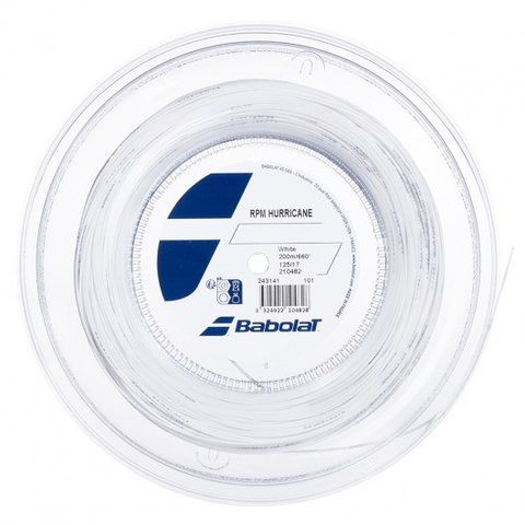 Теннисные струны для ракетки Babolat RPM HURRICANE 200M (Бобина,200 метров) 243141/101 фото